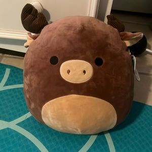 12 In “Maurice the Moose” squishmallow